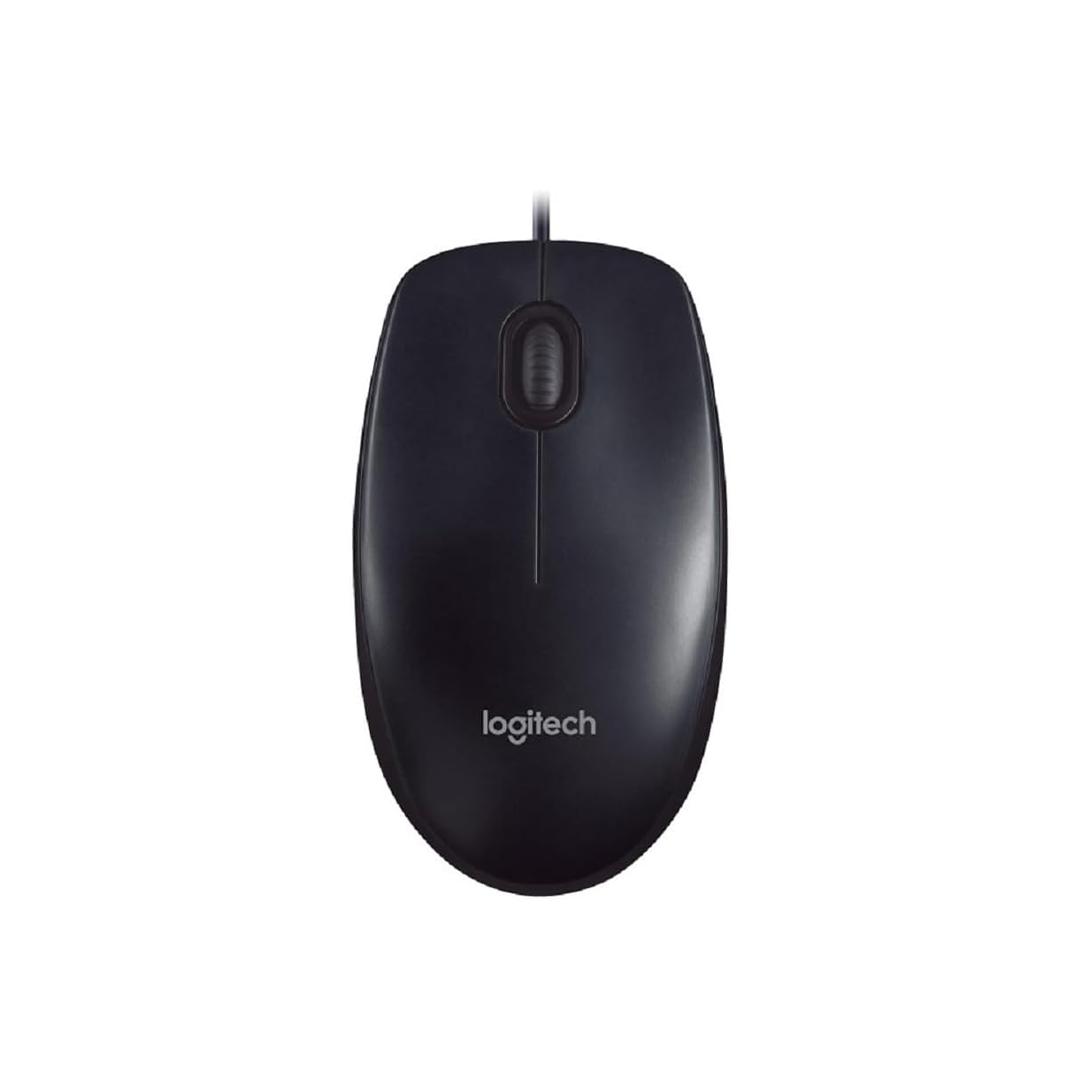 Logitech Wired Mouse M90 - Grey in Qatar Logitech Wired Mouse M90 - Grey in Qatar